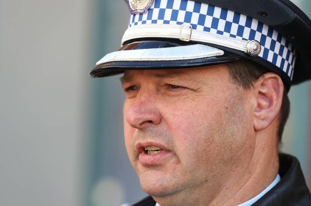 Detective Inspector Winston Woodward is seeking information after Sunday's incident. 