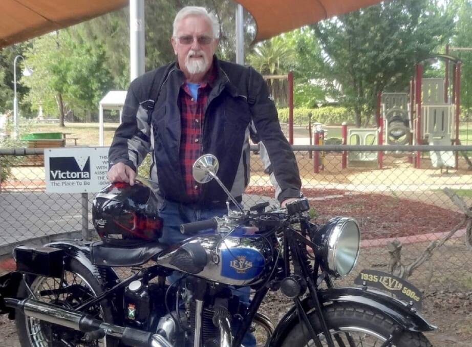 Motorcycle enthusiast Barry Holland was struck by Ashley McDonald and died several weeks later. Picture supplied