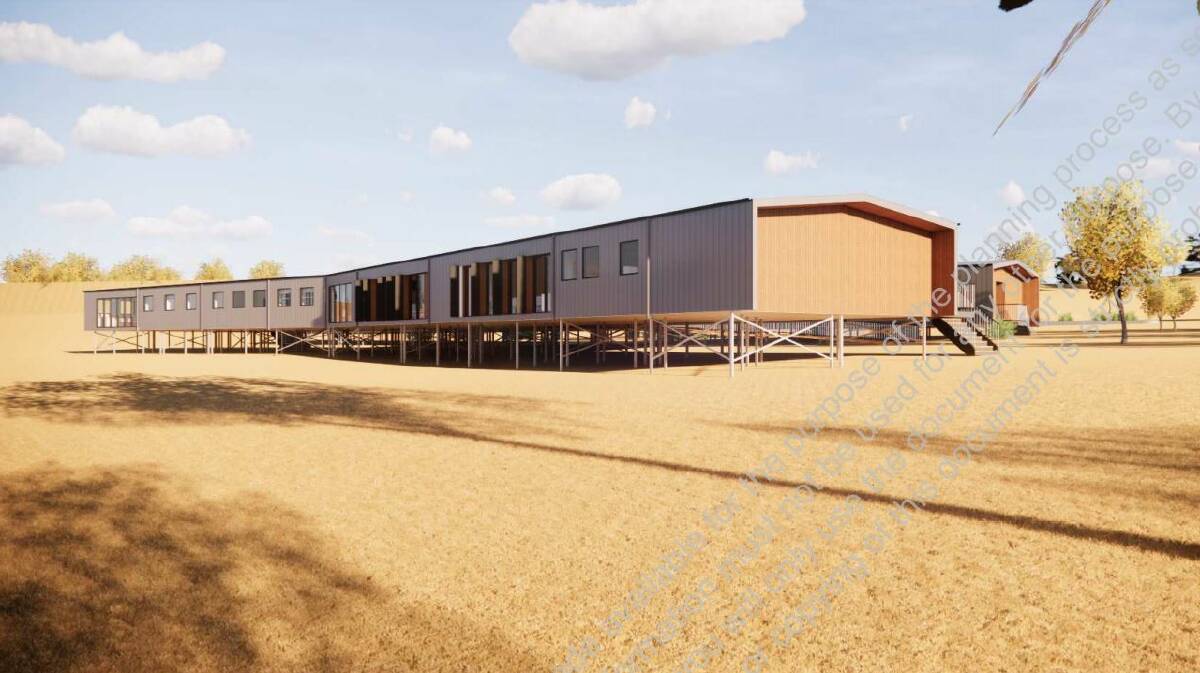 ARTIST IMPRESSION: What the new building at the site will look like. 