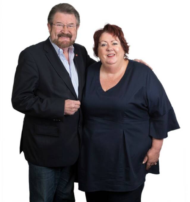 CANDIDATE: Ms Crooks, pictured with Derryn Hinch. 