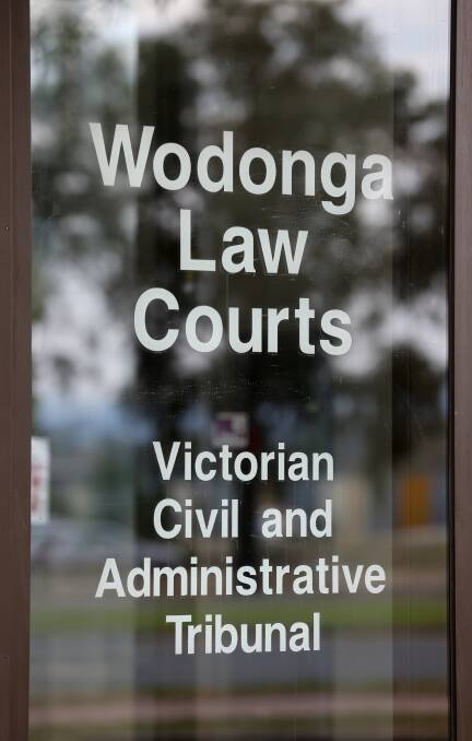 The Wodonga courts. 