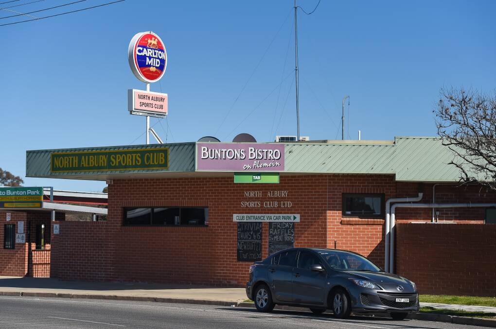 CASH ISSUES: The North Albury Sports Club is looking to drive down debts.