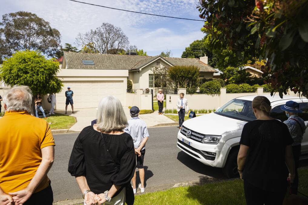 A Boyes Crescent home in Albury didn't attract a buyer at auction, but had interest afterwards. Picture by Ash Smith