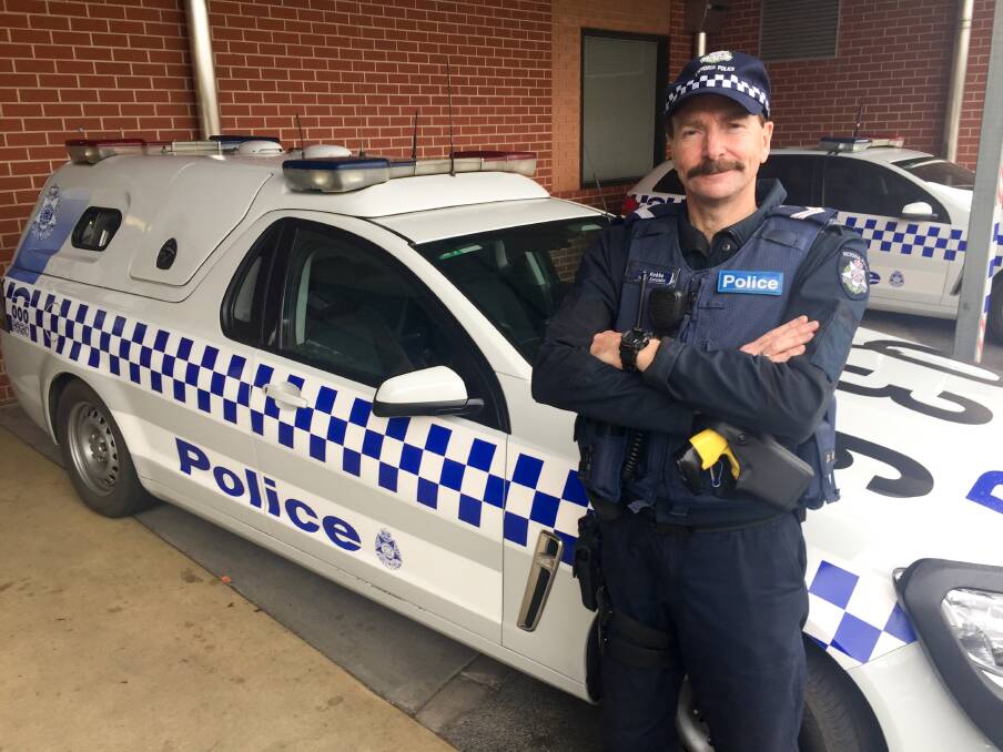 MESSAGE: Senior Constable Neil Hobbs says people should use lights while driving, especially in fog, and travel at a speed suited to the weather conditions. 