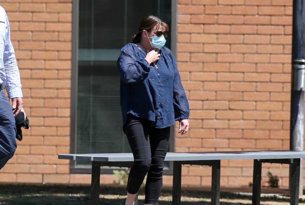 TRIAL: Jodie Contacolli has entered not guilty pleas on two charges and is facing trial. The Wodonga County Court has heard she was distressed at the scene of a fatal crash last year and told people she had been distracted by her daughter in the rear of her vehicle. 