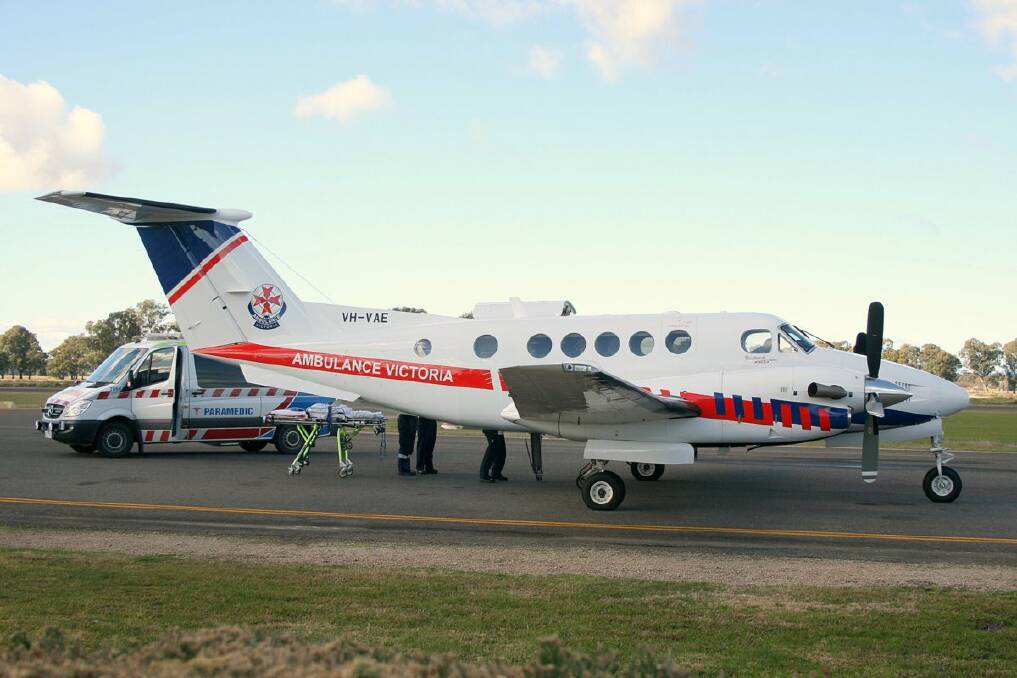 A plane similar to the one involved in last year's incident. Picture supplied. 