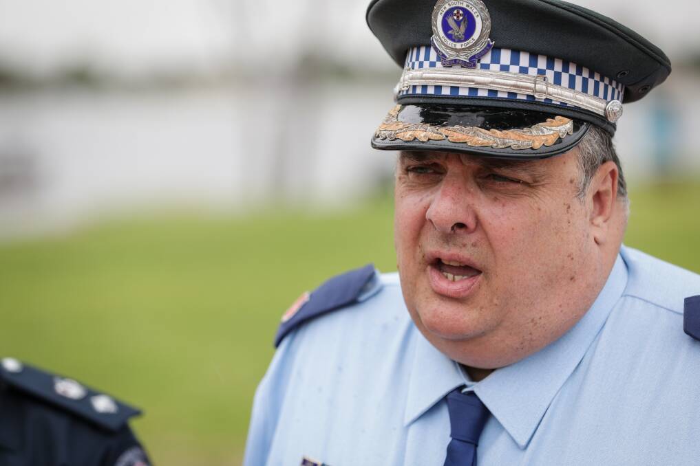 WARNING: NSW Police Assistant Commissioner Michael Corboy.