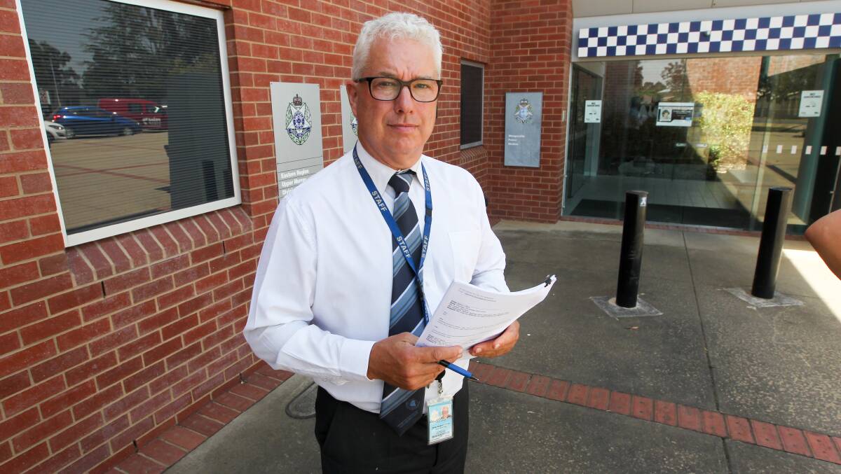 WARNING: Detective Senior Sergeant Garry Barton has urged business owners to take steps to protect their companies during closures. 