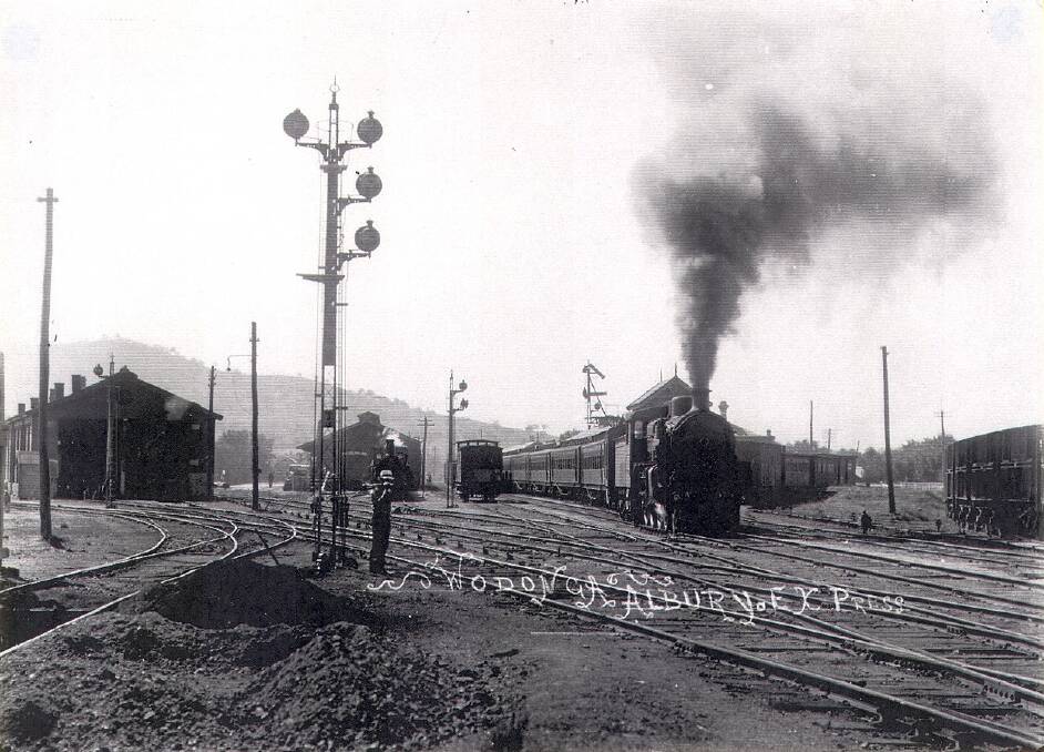 RAILWAY: The railway reached Wodonga from Melbourne in 1873. The Wodonga Historical Society meets on the first Tuesday of each month.