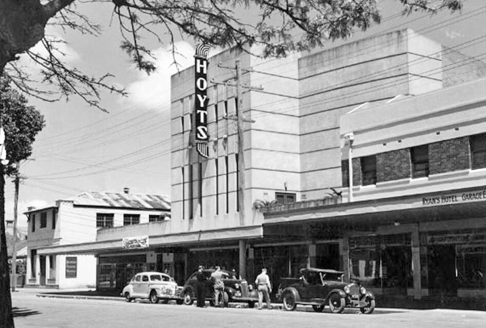 AT THE MOVIES: 1940s, Hoyts Theatre in Olive Street on the site occupied in 2020 by Chemist Warehouse.