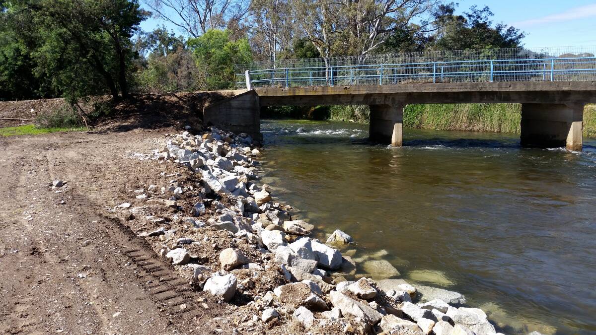 WATER WORKS: The North East Catchment Management Authority’s flood recovery program is in full swing, focussing on varied infrastructure including bridges and roads.