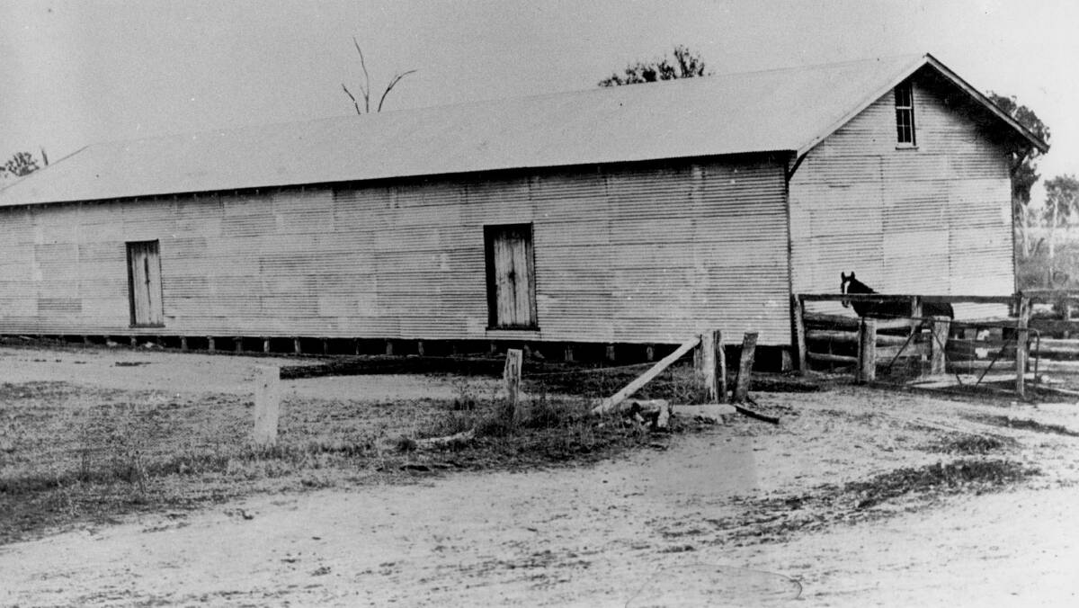 FROM THE PAST: Pictured is the chaff shed at Mitta Junction. Like the Wodonga Historical Society's Facebook page for more stories and photos.