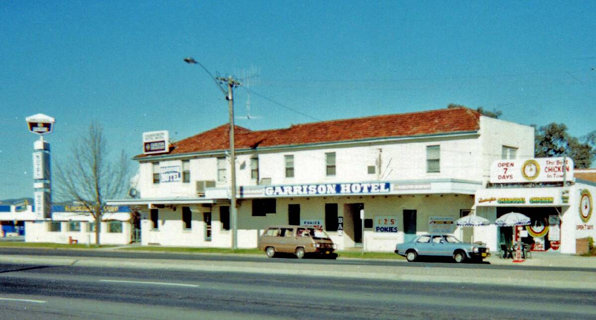 HOTEL: The Garrison Hotel in the late 20th century. For more articles relating to local history, visit  the Albury and District Historical Society website.