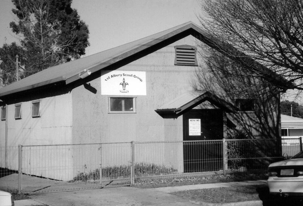 MEETING PLACE: The 1st Albury Scout Hall in Mitchell Street, Albury. The hall is still used at least six times a week.