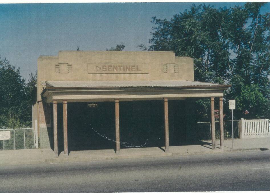 NEWS: A picture of the former Wodonga and Towong Sentinel offices, sourced from the Wodonga historical society's collection. 