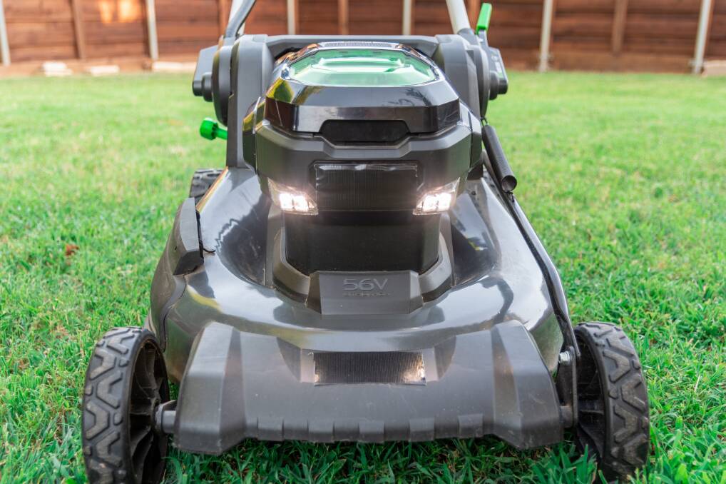 A simple action, like purchasing a battery mower, can make a big difference. Photo: SHUTTERSTOCK
