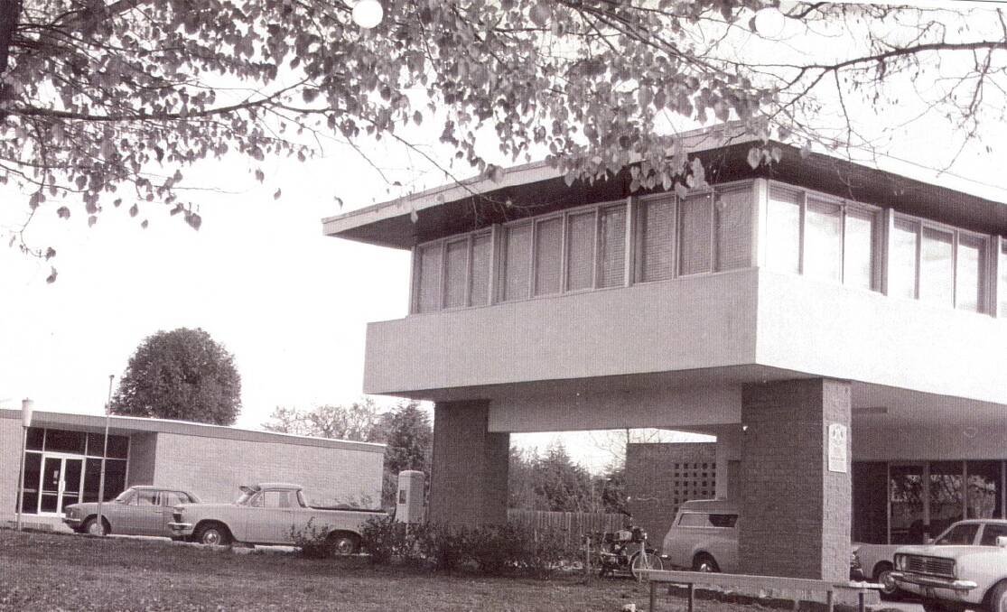 STATION: The police station, Elgin Street. The plans for the Elgin Street Police Station were drawn up in 1956.