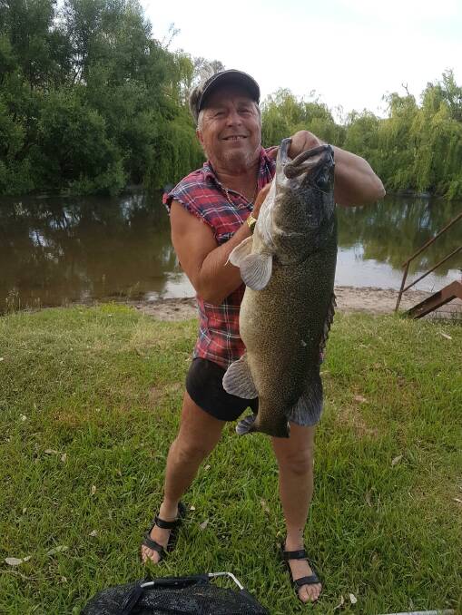 CATCH: Ken Rowston had a great time catching this beauty on a light spinner rod, using 20lb line at his secret fishing spot. 