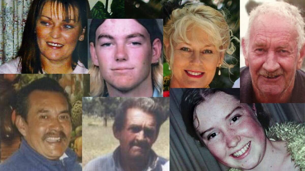 Missing persons in the region. Pictures: Contributed