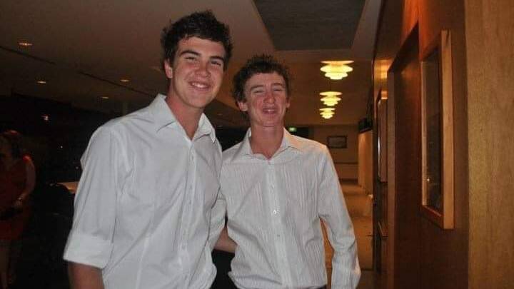 BROTHERS: Braidy and Kyle North-Flanagan were more than brothers; they were best friends. Picture: Contributed