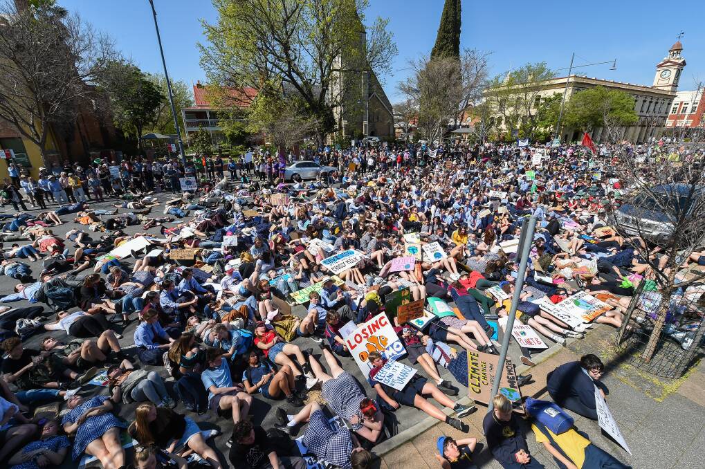 "What do we want? Climate action. When do we want it? Now." That was the chant echoing through Albury when more than 1000 made their voices heard as part of a global climate strike last month.