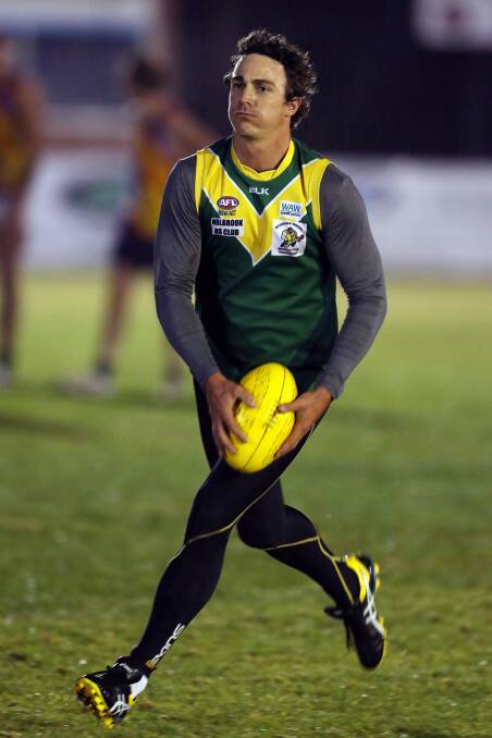 Brett Doswell in his Holbrook days in 2015.
