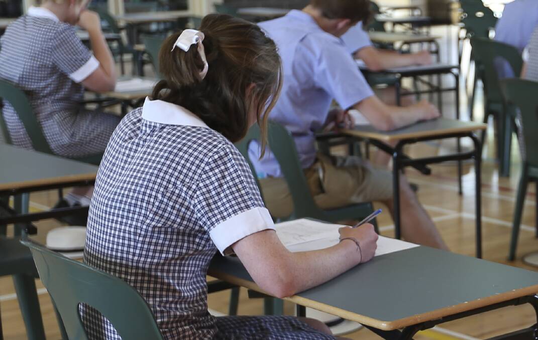 APPROACHING THE FINISH LINE: The HSC started on Thursday.