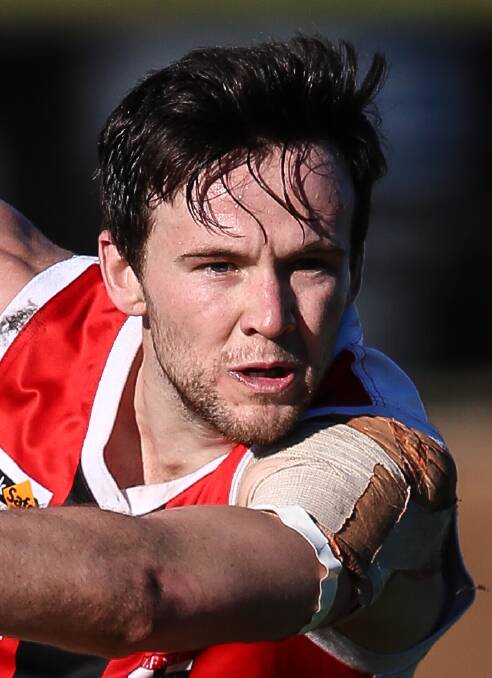 OUT: Myrtleford's Frazer Dale will miss two matches with an ankle injury.
