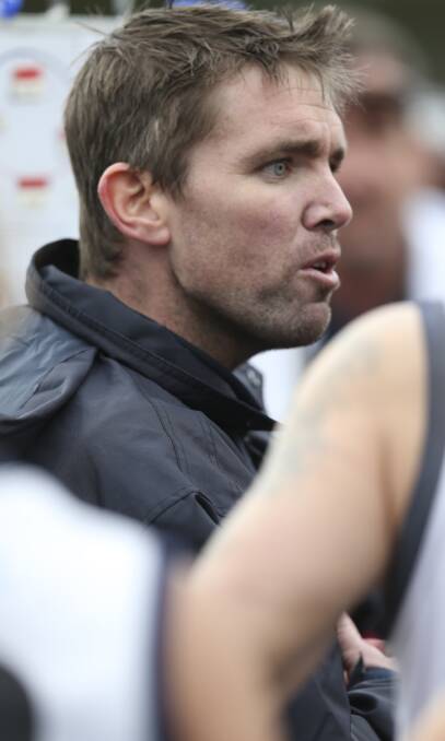 DOUBLE CHANCE: Rutherglen coach Karl Jacka hopes the Cats can bounce back against Barnawartha in Sunday's elimination final. Picture: ELENOR TEDENBORG