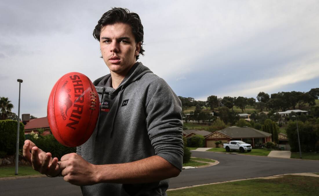 Wodonga's Elijah Hollands will face court on a drug possession charge. File picture
