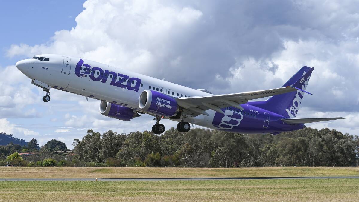 Default notices were issued to Bonza days before all its flights were cancelled but directors did not expect the fleet would have to be grounded. File picture by Mark Jesser