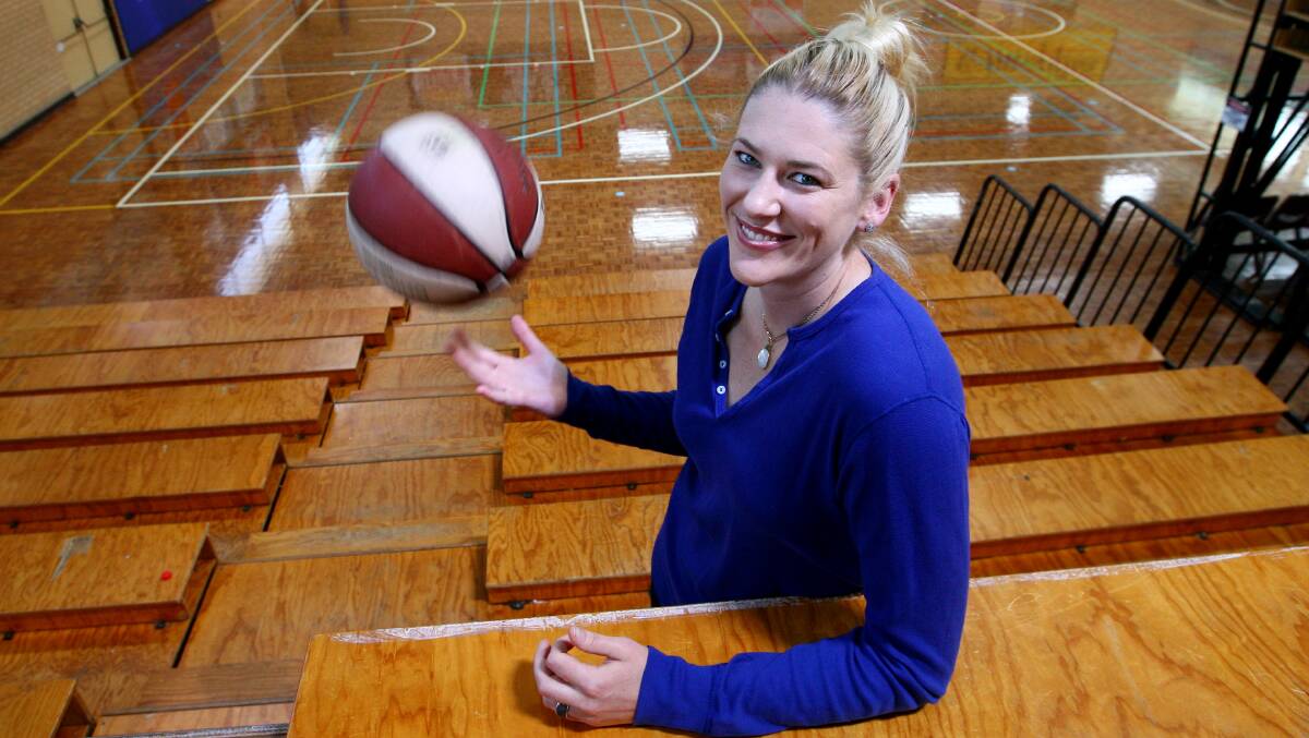 THE BALL'S IN MY COURT: Lauren Jackson is fighting to compete at her fifth Olympic Games.