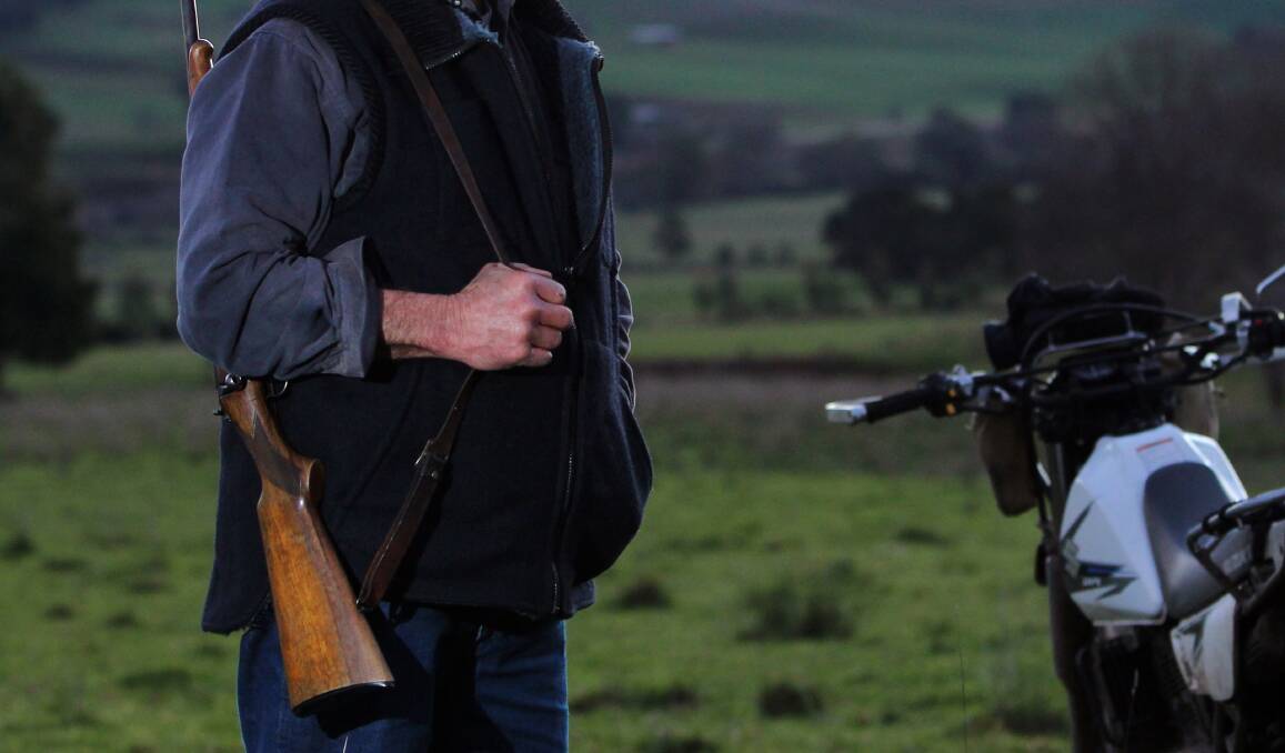 SYMPATHY: One reader says a Bungowannah farmer has been hardly done by in having his rifle seized by police after confronting an intruder on his property.