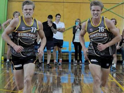 ROUSING RECEPTION: The Rouse twins, Zachary and Jordan, have signed for Wodonga Raiders after running 16.6 in the beep test at the draft combine. Picture: PAIGE CARDONA