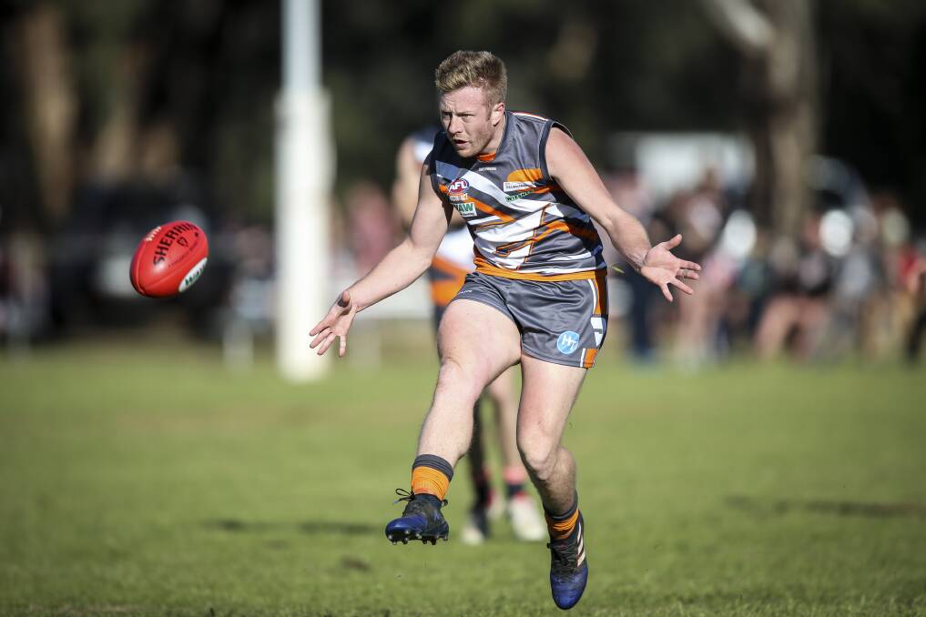 Rand-Walbundrie-Walla Giants footballer Chris Hutchison will benefit from funding upgrades at sporting grounds for his club.