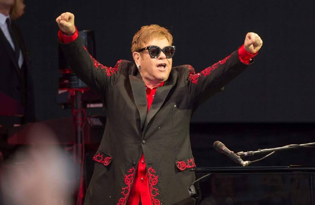 FAREWELL TOUR: Music legend Sir Elton John will perform at All Saints.