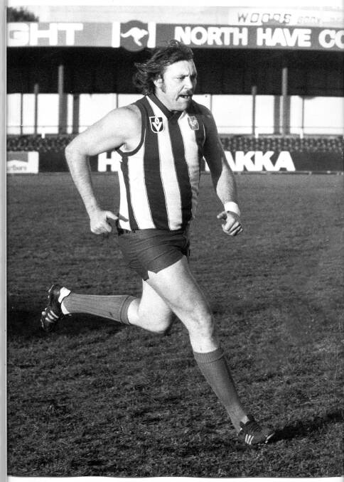 Mick Nolan was dubbed "The Galloping Gasometer" by Lou Richards.