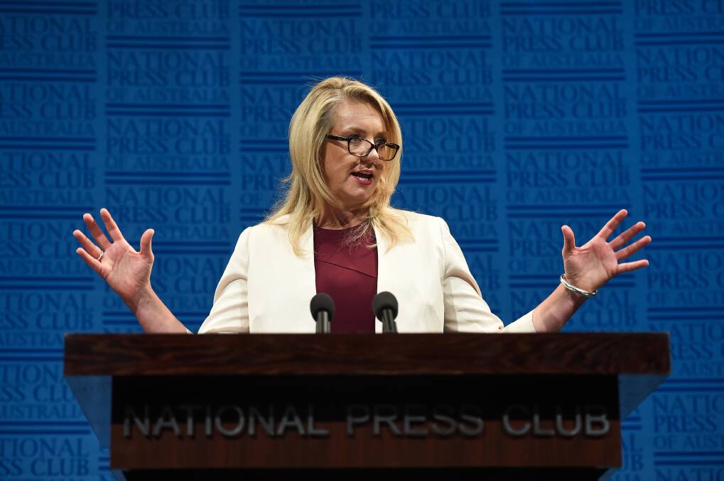 HANDED UP: Wodonga-based Senator Bridget McKenzie said her membership of a Wangaratta gun club did not influence her decision-making as she resigned as a minister over the weekend. Picture: MARK JESSER
