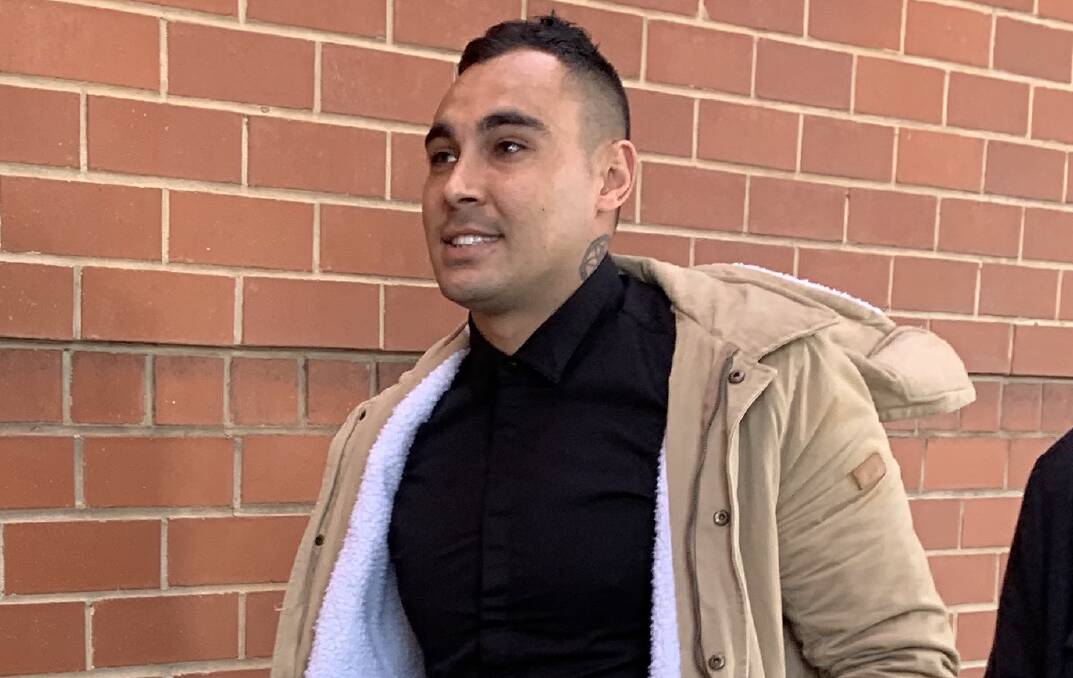 Jarrah Micheal Maksymow has been jailed after pleading guilty to two charges of contravening an apprehended violence order. Picture: NIGEL McNAY