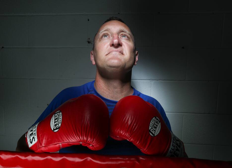 DOING IT RIGHT: Guy Moon uses boxing to help create better lives for others.
Pictures: MARK JESSER