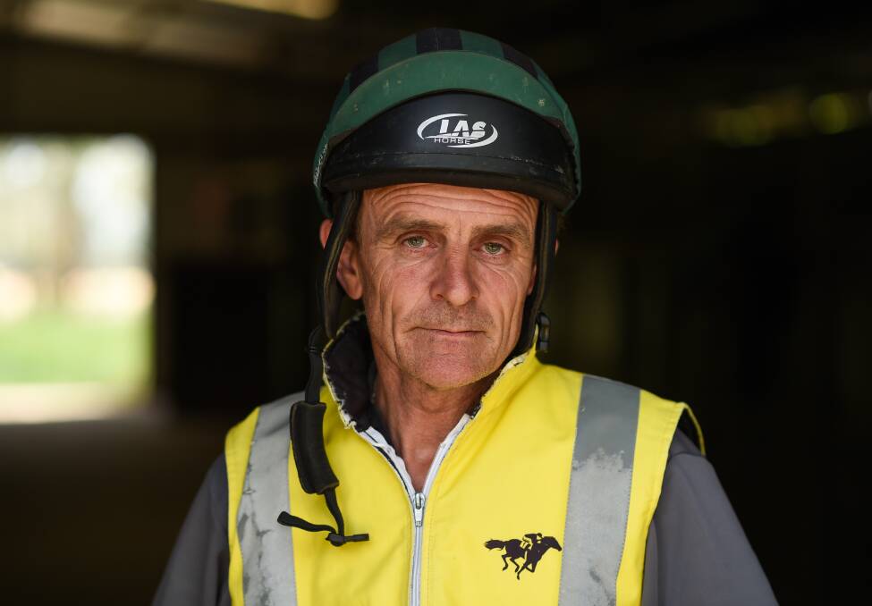 A winner: Robbie Beattie has never regretted turning his back on the city, where he could have been an apprentice to top trainer George Hanlon, for a jockey career on country tracks. Picture: MARK JESSER