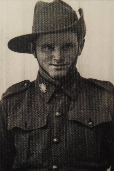 A LARRIKIN: Bert Scott served in World War II and spent the rest of his life as a drover. 