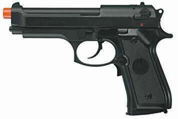 An Airsoft calibre Beretta 92 air pistol similar to that possessed by Neville Gregory Huggins.