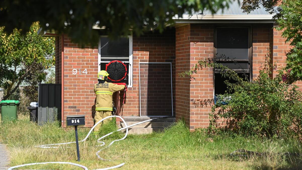 Matthew Maynard died in Albury hospital from serious burns several hours after fire took hold in his Mate Street home. Picture: MARK JESSER