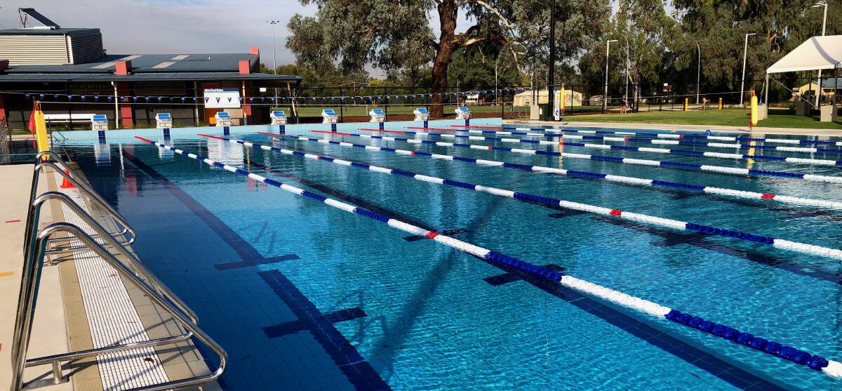 CENTREPIECE: The new outdoor 50 metre pool at Wangaratta Sports and Aquatic Centre is FINA compliant.