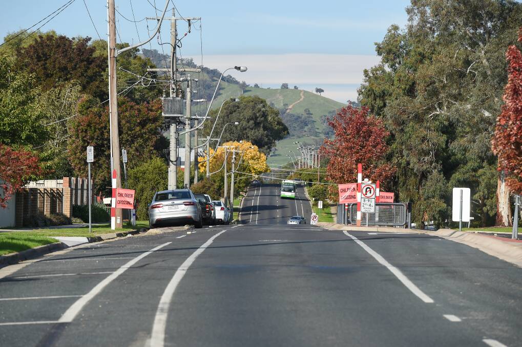 EMPTY STREETS: Wodonga schools will soon be back to a more normal state of activity, with students to return from remote learning from May 26. Picture: MARK JESSER