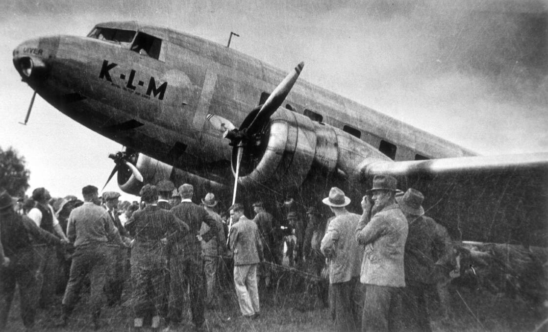 SIGNIFICANT DAY: This weekend will celebrate 85 years since the people of Albury helped the Dutch airliner Uiver make an emergency landing at the racecourse.