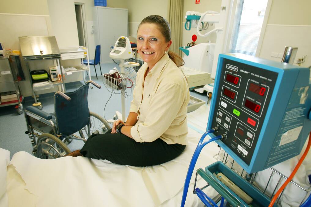FLASHBACK: Sandi Grieve, pictured here in 2007, began at the then-Walwa Bush Nursing Hospital in 1989 and became chief executive in 2003.
