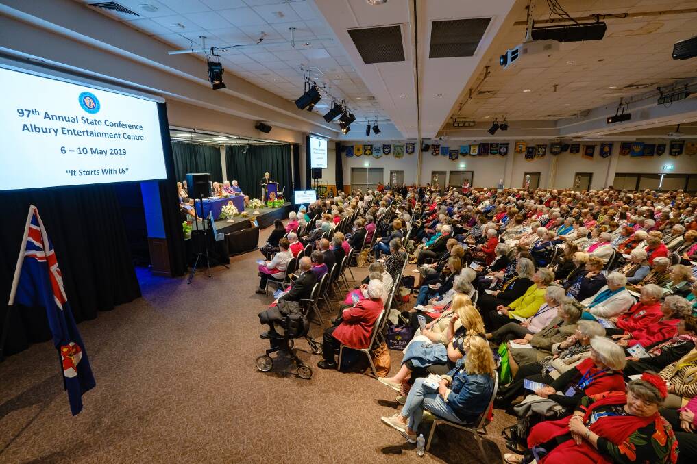 CHANGING TIMES: Last years CWA of NSW State Conference in Albury attracted hundreds of delegates, members, observers and visitors from around the state. While this years conference has been cancelled, the business of the organisation goes on.