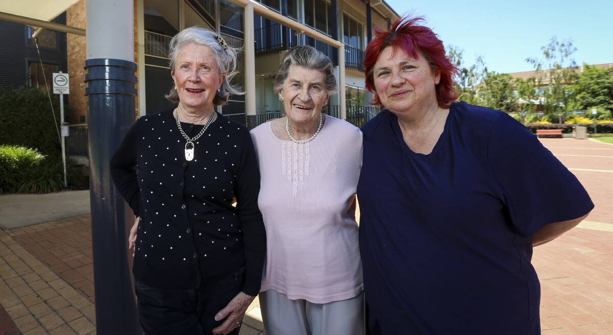 COMMITTED CONTRIBUTORS: Albury Wodonga Eisteddfod vice-chairperson Mary Smith, retiring member Val Edmunds and vice-chairperson Lana Salter want to see the competition grow. Picture: JAMES WILTSHIRE